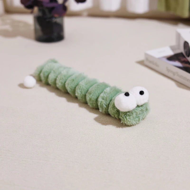 The Cuddle Caterpillar – Premium Catnip Infused Kicker Toy