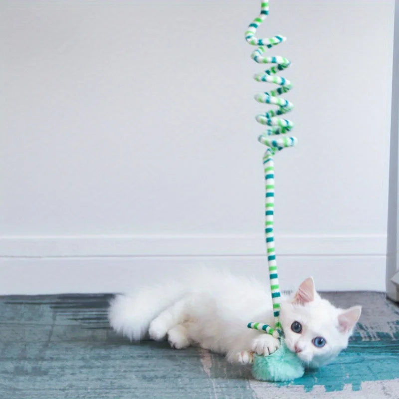 BungeeBounce™ Doorway Slinky & Interactive Hanging Cat Toy
