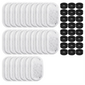 48-Pack Cat Water Fountain Filters & Replacement