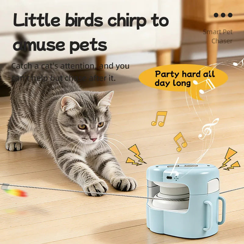 Automatic Self-Rolling Smart Kinetic Cat Ball