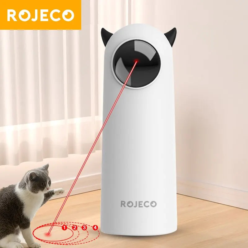 ROJECO Delux Dual-Mode Automatic & Handheld Laser Cat Toy