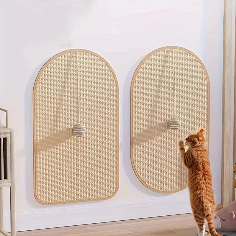 Cat Scratching Pad with Playful Built-In Toy