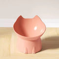 Raised Ergonomic Cat Bowl for Neck Protection