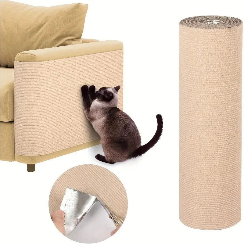 30x100CM Self-Adhesive Customizable Cat Scratching Mat