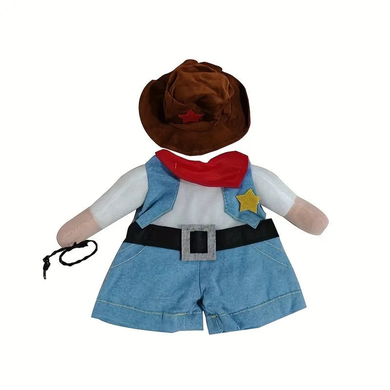 The Wild West Outlaw Cowboy Transformable Pet Costume