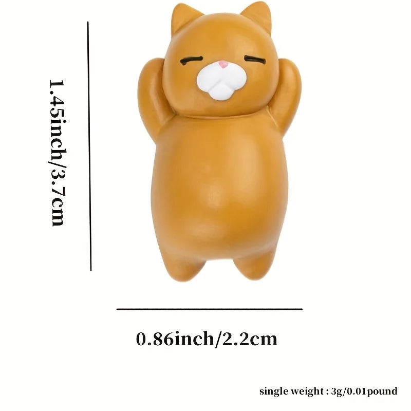 The Mischief Maker Cartoon Cat Fridge Magnets (Multi-Pack)