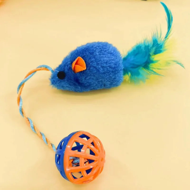 Ultimate Cat Interactive Toy Variety Pack (Plush Mice, Squeaky Balls & Bell Toys)