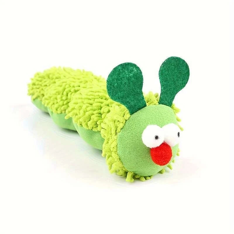 Cute Caterpillar Catnip & Silvervine Molar Chew Toy