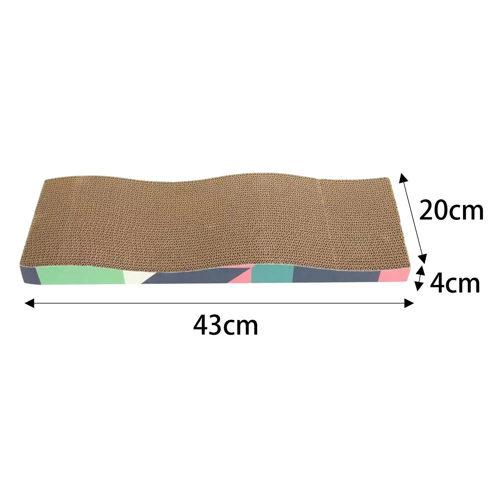 Kesoto 2-in-1 Ergonomic Cat Scratcher Sofa & High-Density Lounge Bed