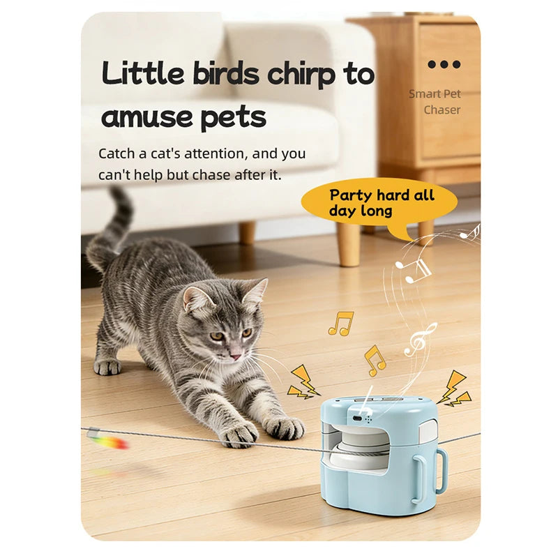 Automatic Self-Rolling Smart Kinetic Cat Ball