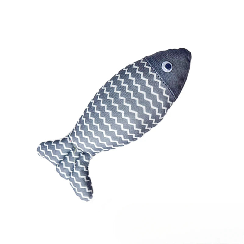 Anti-Bite Seafood Fish Catnip Toy