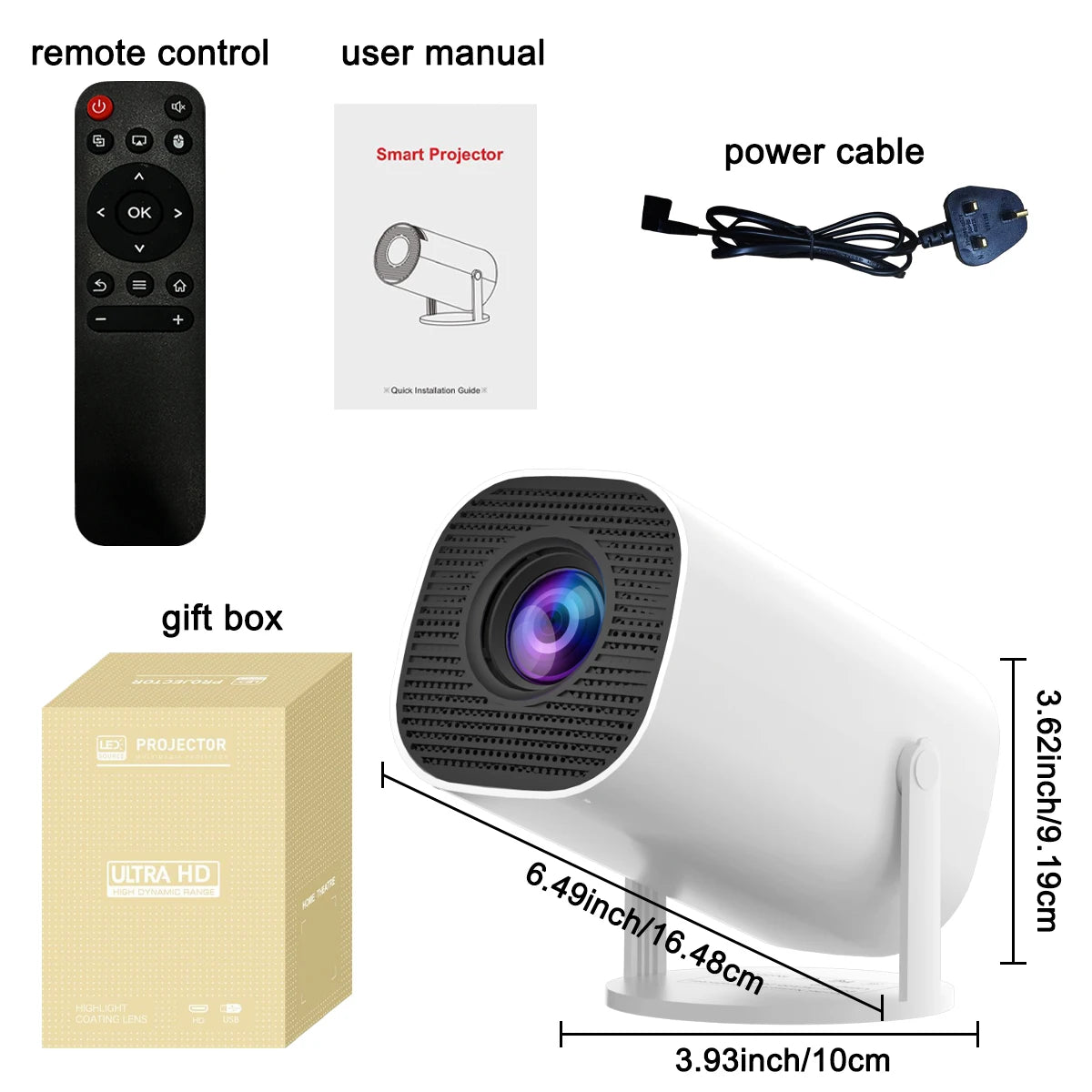 CinemaCat™ 180° Smart Indoor Pet Projector