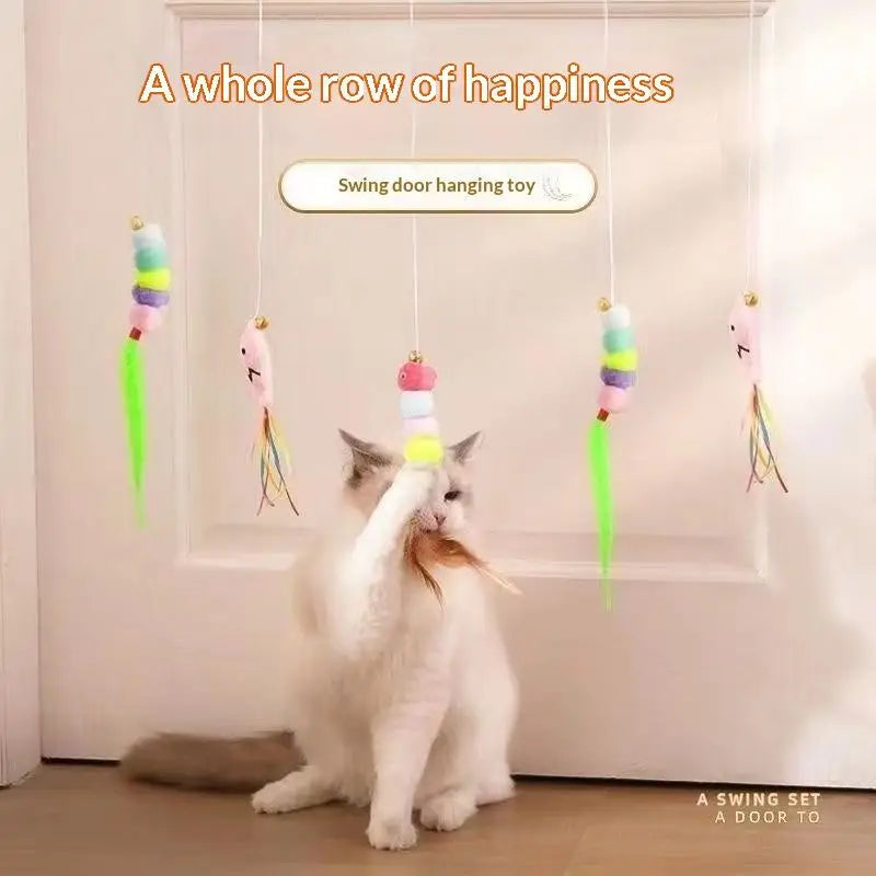 Interactive Hanging Simulation Electric Cat Toy