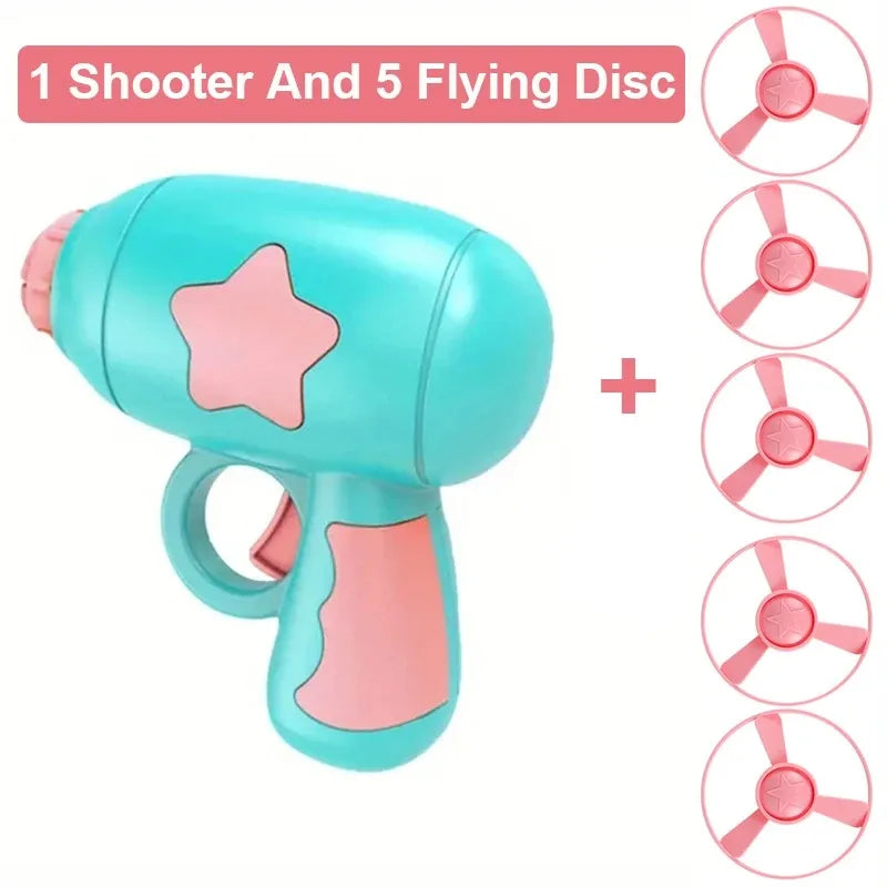 Mini Flying Disc Cat Launcher Gun | Interactive Pocket-Sized Indoor Chasing Toy
