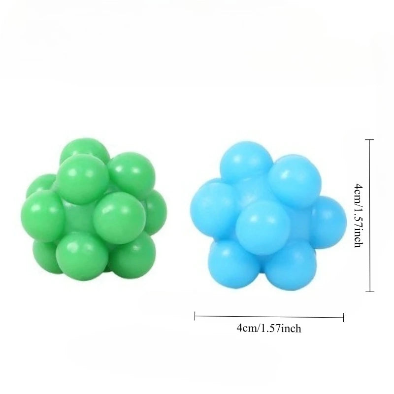 High-Elasticity Silicone Cat Chew Ball | Interactive Bouncy Chase & Dental Teeth Cleaning Toy