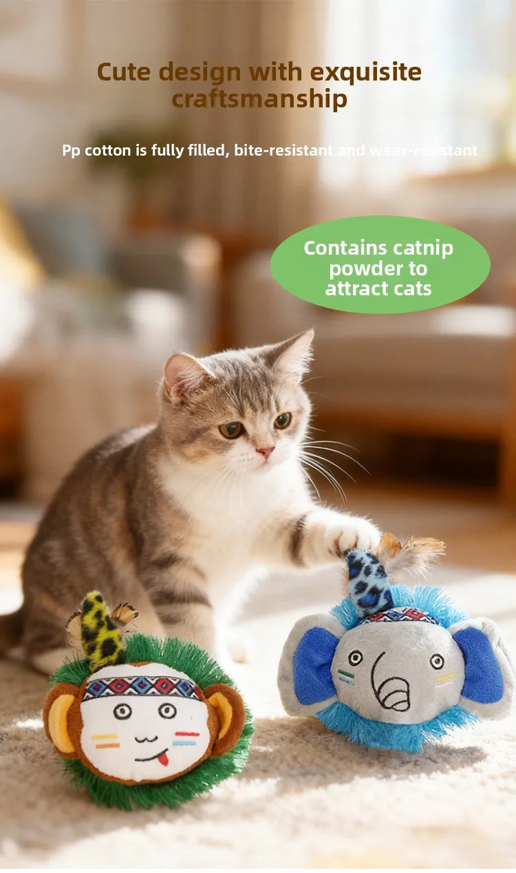 Tribal Wild Beast Catnip Toy