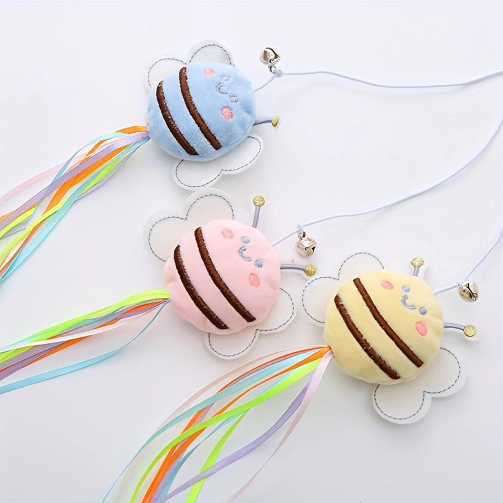 Busy Bee Interactive Tassel Cat Wand