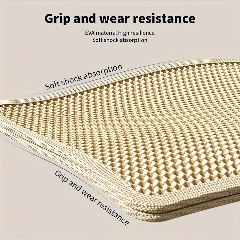 Double-Layer Honeycomb Cat Litter Mat | Waterproof Scatter-Control Trapping Pad