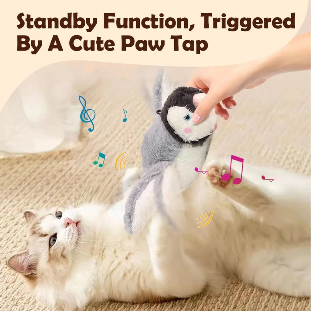 Remote Control Flapping Bird Cat Toy