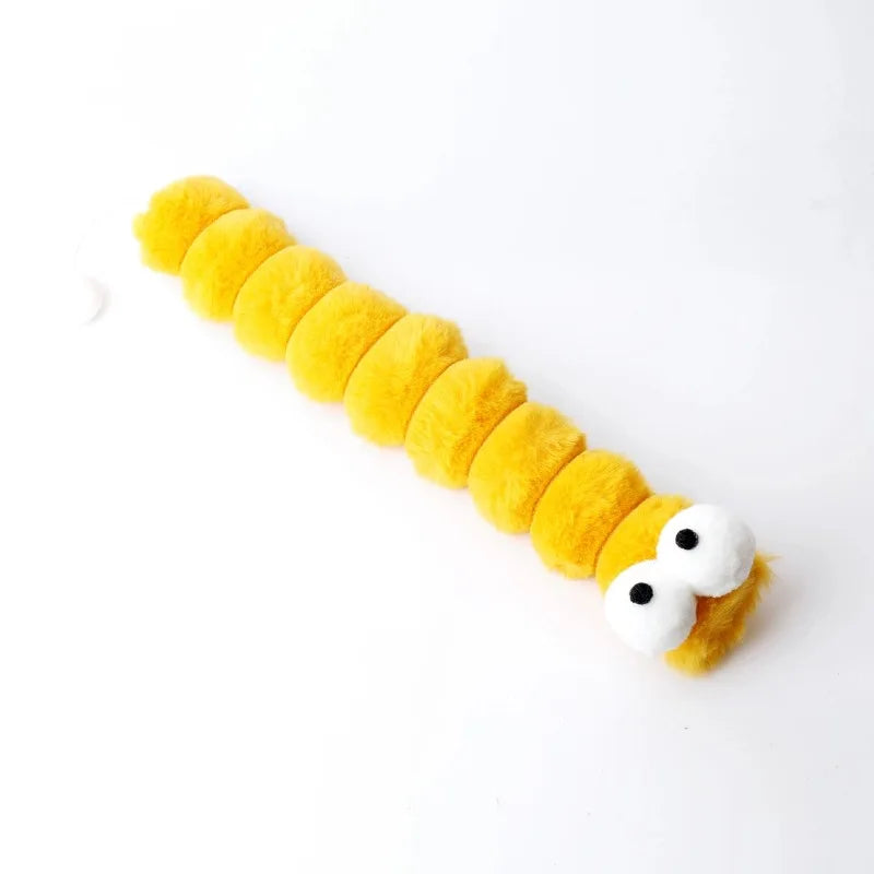 The Cuddle Caterpillar – Premium Catnip Infused Kicker Toy