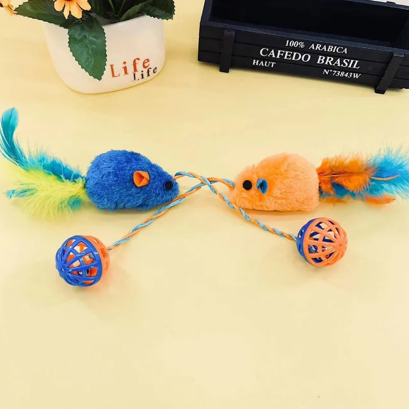 Ultimate Cat Interactive Toy Variety Pack (Plush Mice, Squeaky Balls & Bell Toys)