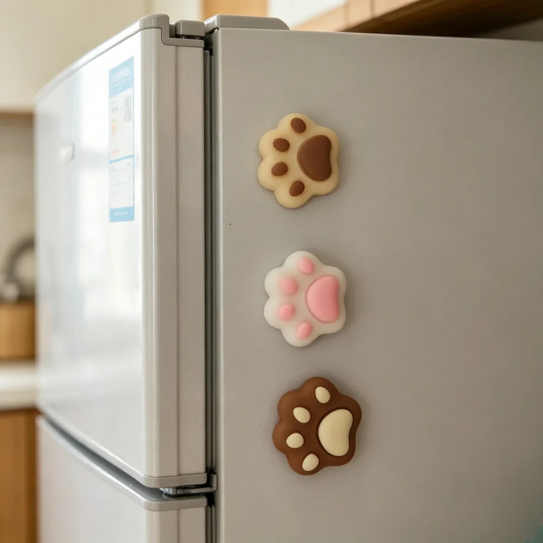 Cute Paws 6 Piece Magnet Set