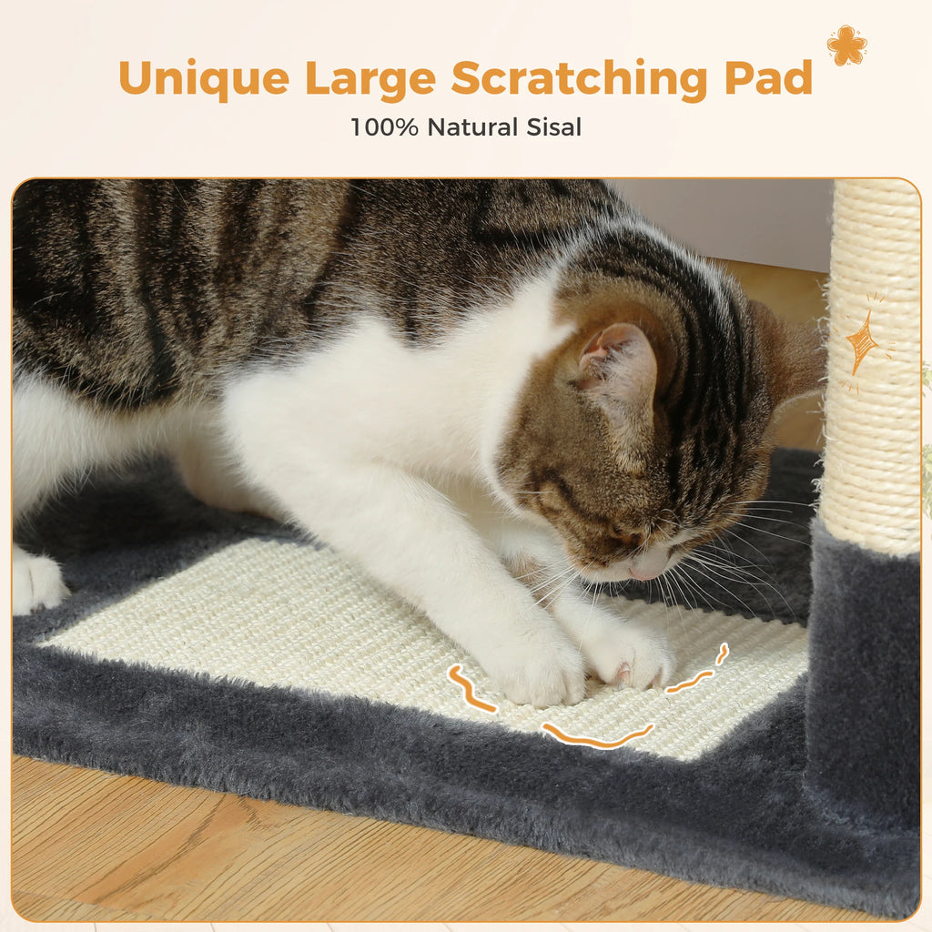 Deluxe 8-Level Multi-Cat Tree Tower with Spacious Hammock & Scratching Board (183cm)