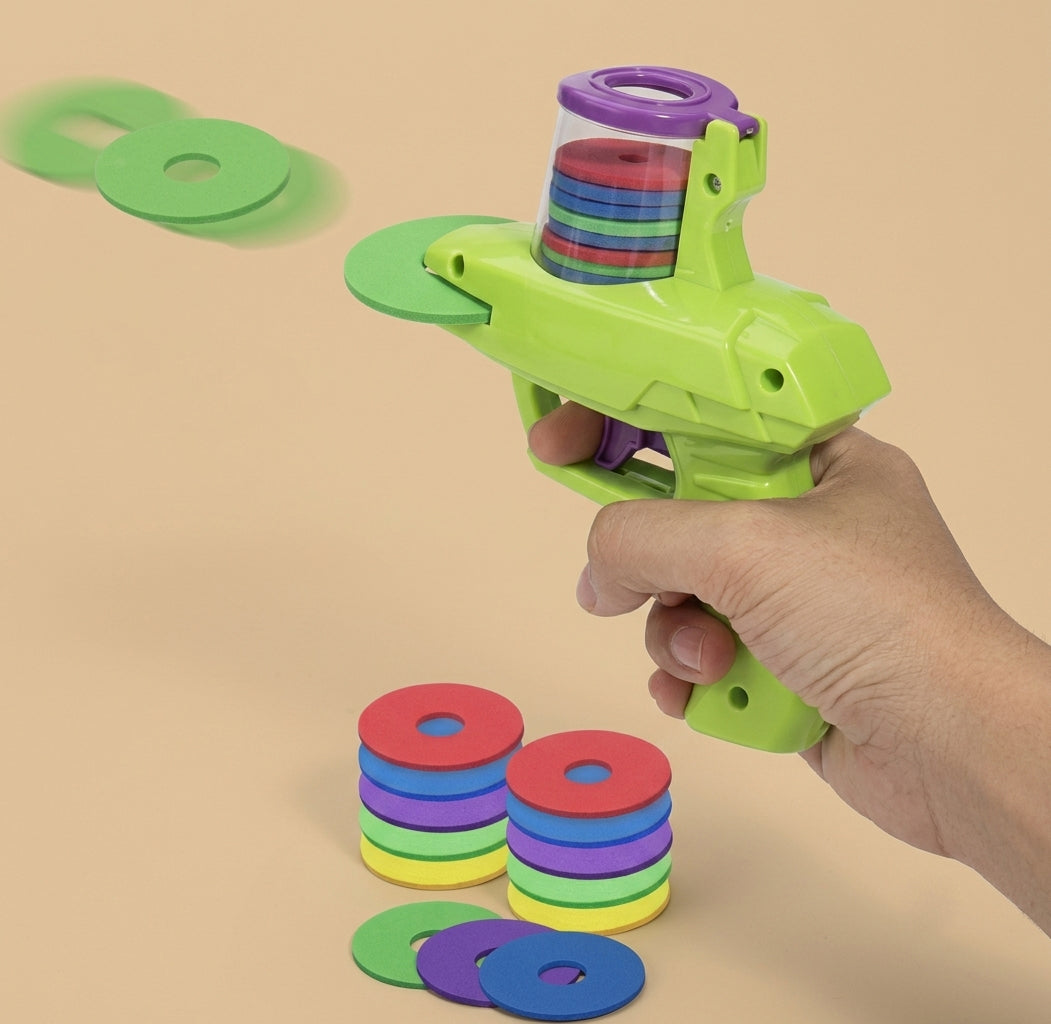 Interactive Flying Disc Cat Launcher | 16-Piece Pet Agility & Fetch Toy Set